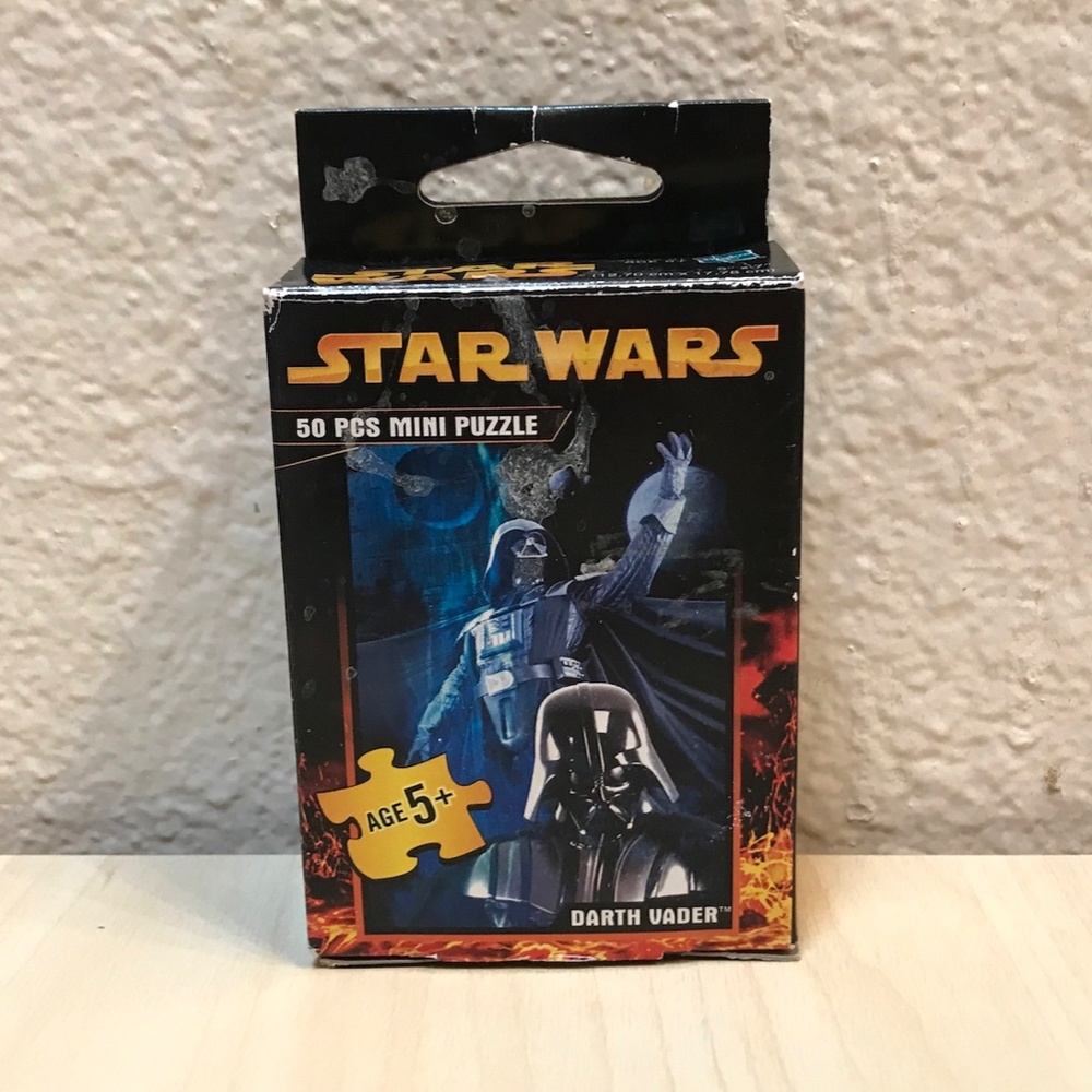 Star Wars Mini Puzzles. Darth Vader & Yoda. 50 Pcs Each. 2005. - Picture 5 of 9